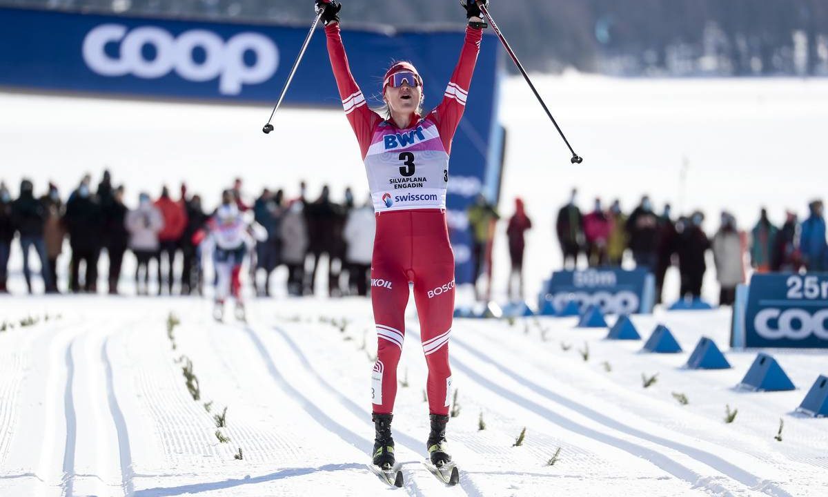 Russia’s Stupak Wins Engadin 10 k Mass Start Classic; Diggins Fifth, Swirbul 12th, Brennan 14th