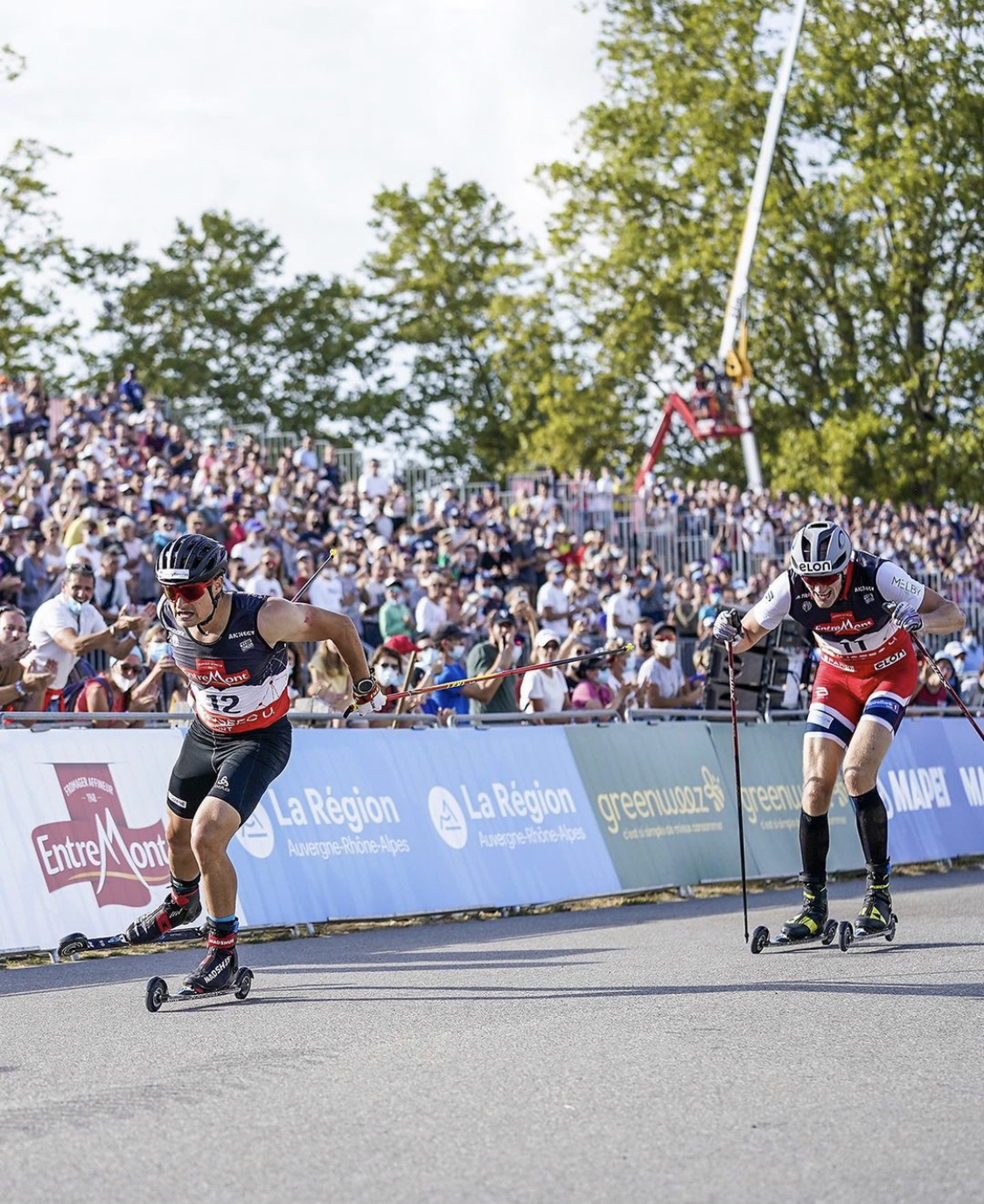 Martin Fourcade Nordic Festival Draws Big Crowds in Annecy, France