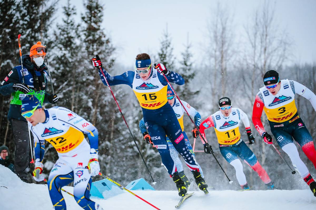 Klæbo Strikes Back; Two Americans in the Semis, Three in the Top-30 in Lillehammer