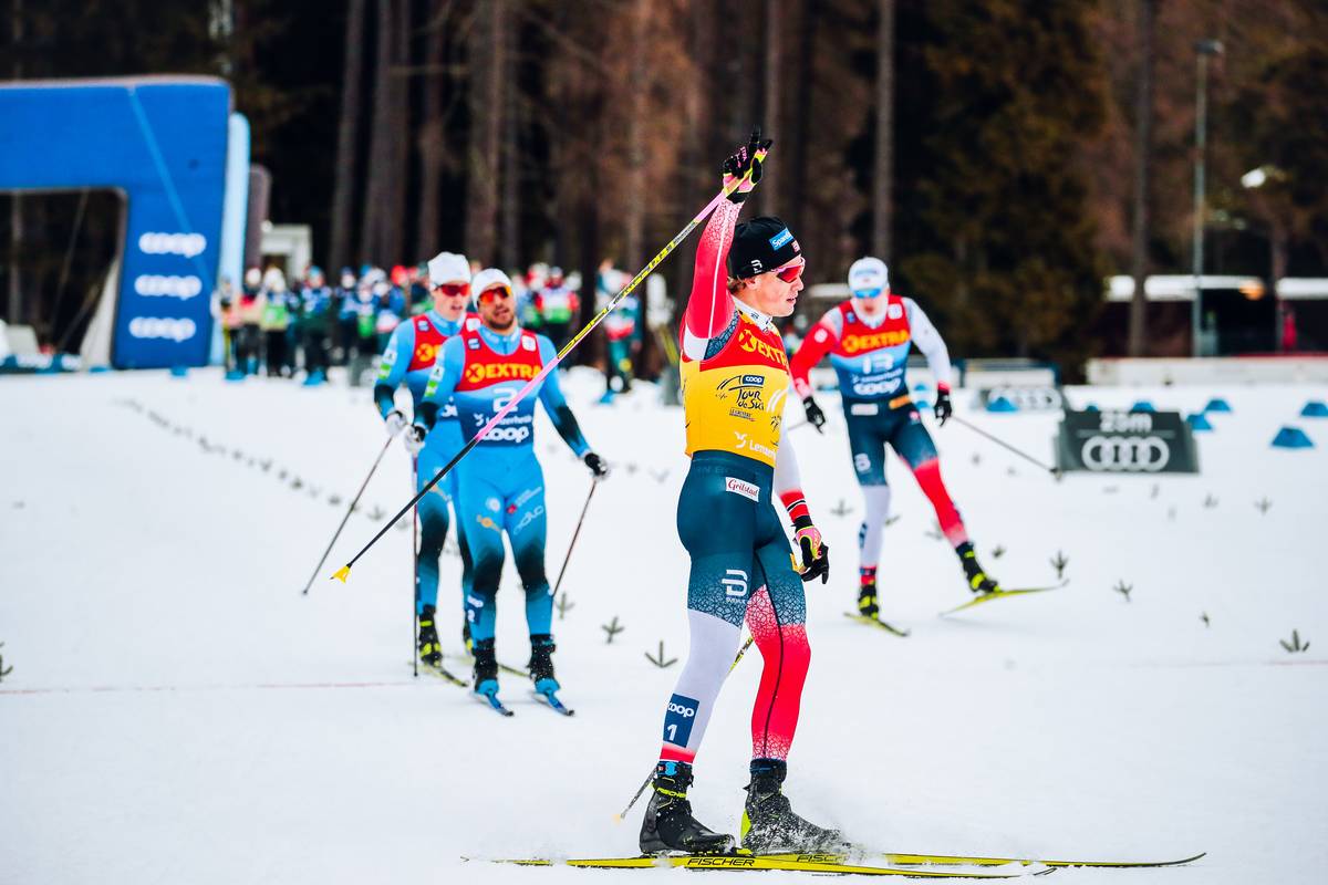 Klæbo Takes the Win in Tour de Ski Stage 1 Freestyle Sprint; Ogden and Bolger Qualify Top 10; Three Americans in Heats