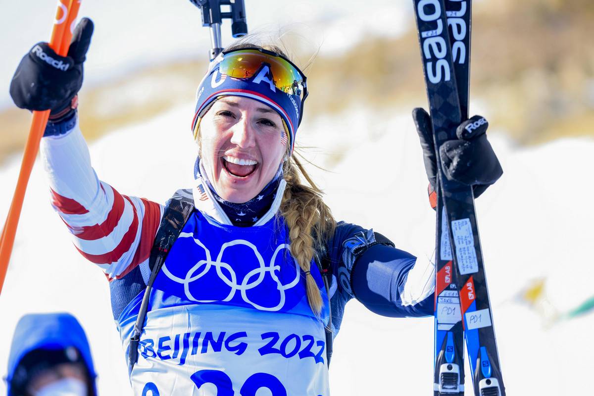 (Press Release) Deedra Irwin 23rd in Beijing Mass Start