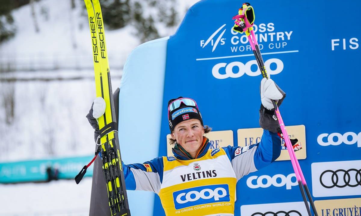 Ruka Sprint Redemption for Johannes Høsflot Klæbo
