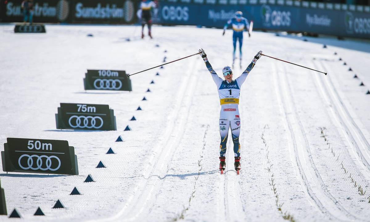Sundling Dominates Final Sprint; Kern Finishes a Close Fourth