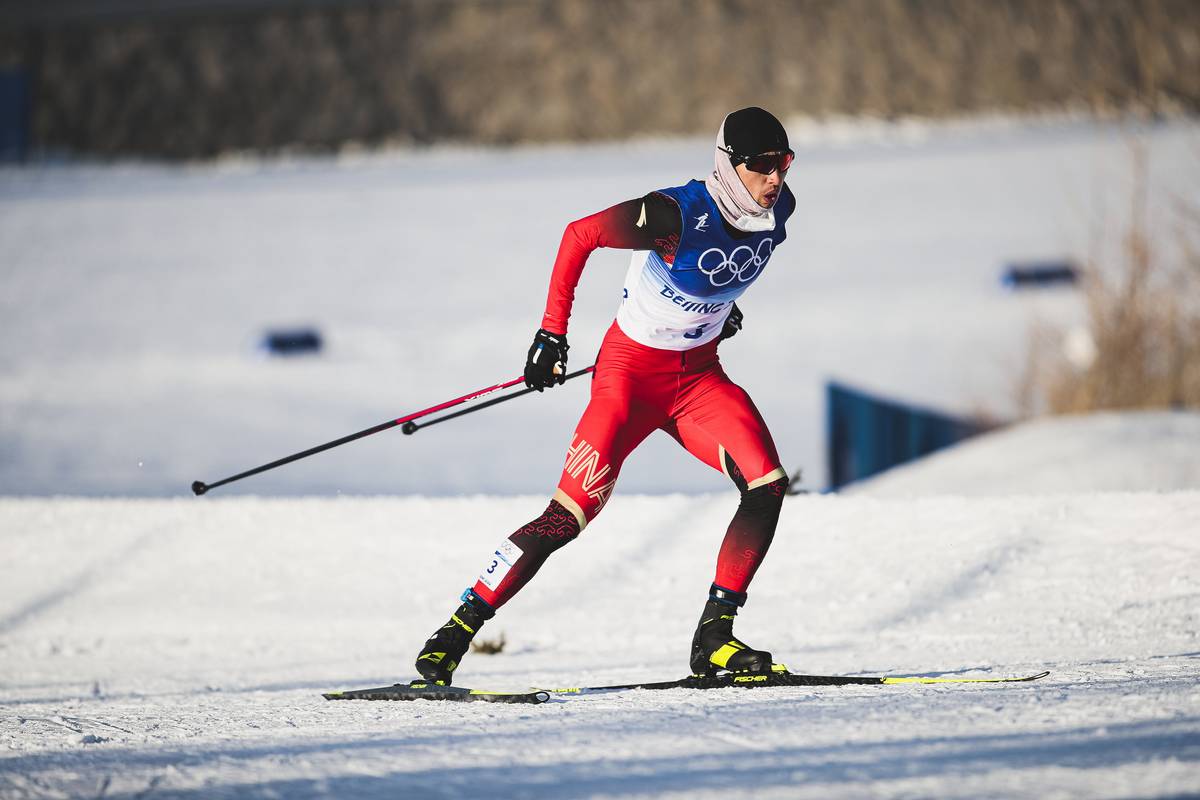 A Chinese athlete took cross-country skiing by storm last year. But as World Championships kick off, he’s stuck at home.