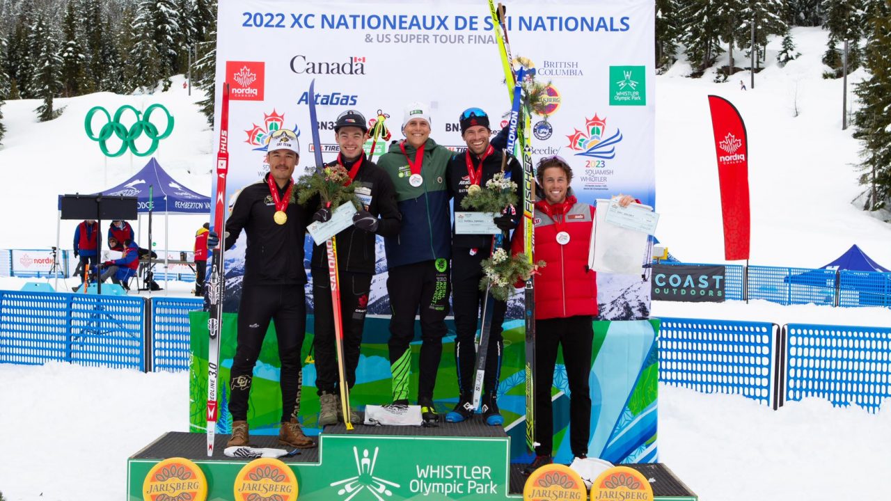 Martin and Kern Stride to the Top on Day Two in Whistler
