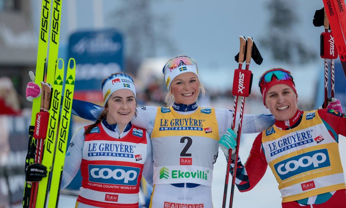 Women’s 20-Kilometer Pursuit: U.S. Places Two in the Top 10 with Diggins and Brennan.