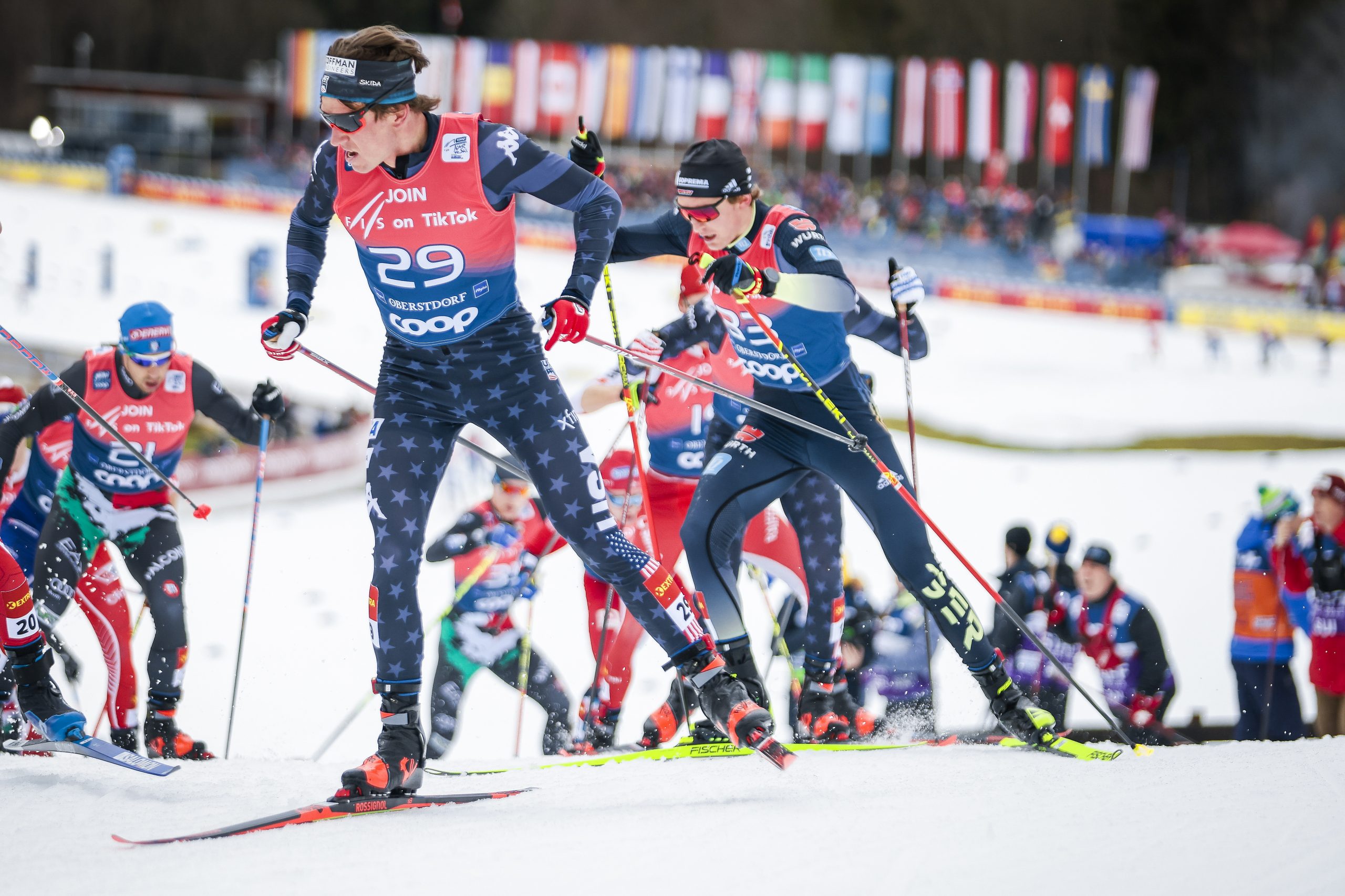 Patterson 4th, Cyr 7th On the Day as Klaebo Controls TDS Stage 4
