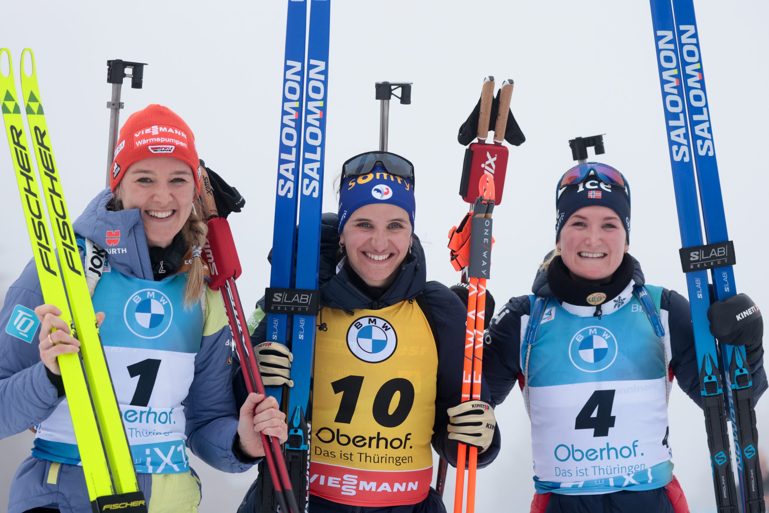 Biathlon Women’s Pursuit: Simon from 10th to World Champion