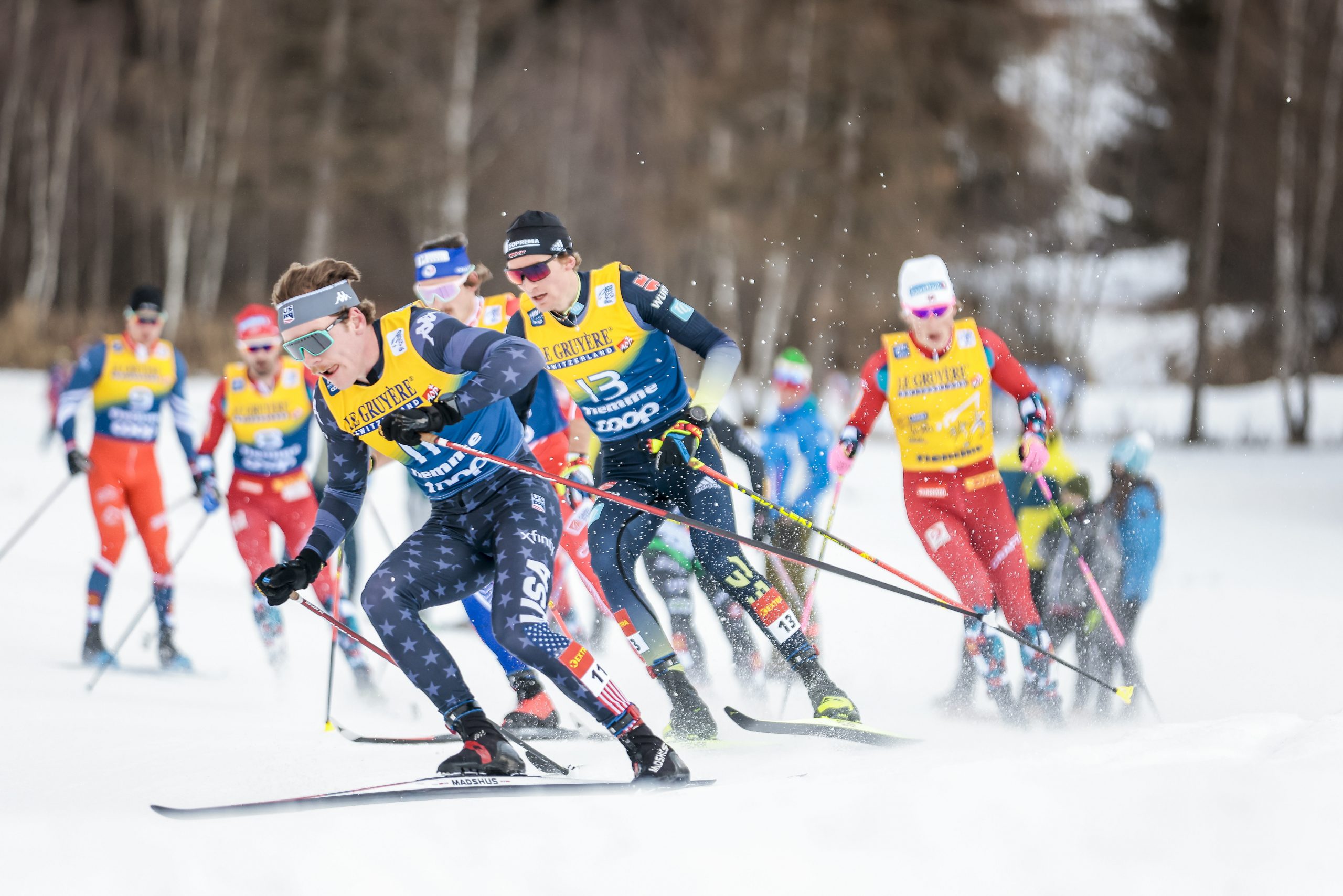 The Stifel U.S. Cross Country Ski Team Announces the Team for Period 2 of the 2023-24 World Cup Season & Tour de Ski