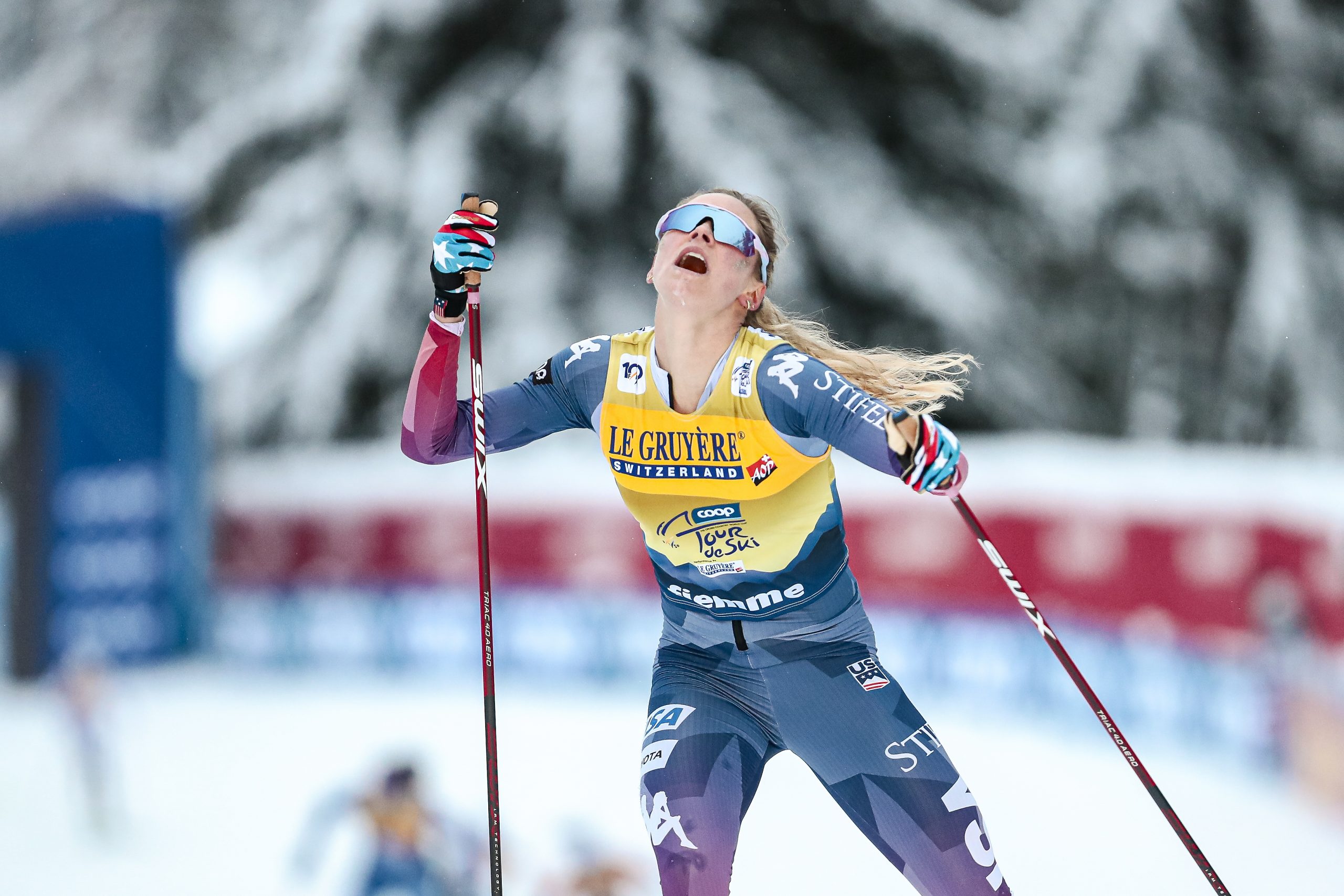 Diggins Wins Tour de Ski as Laukli Soars Up Alpe Cermis
