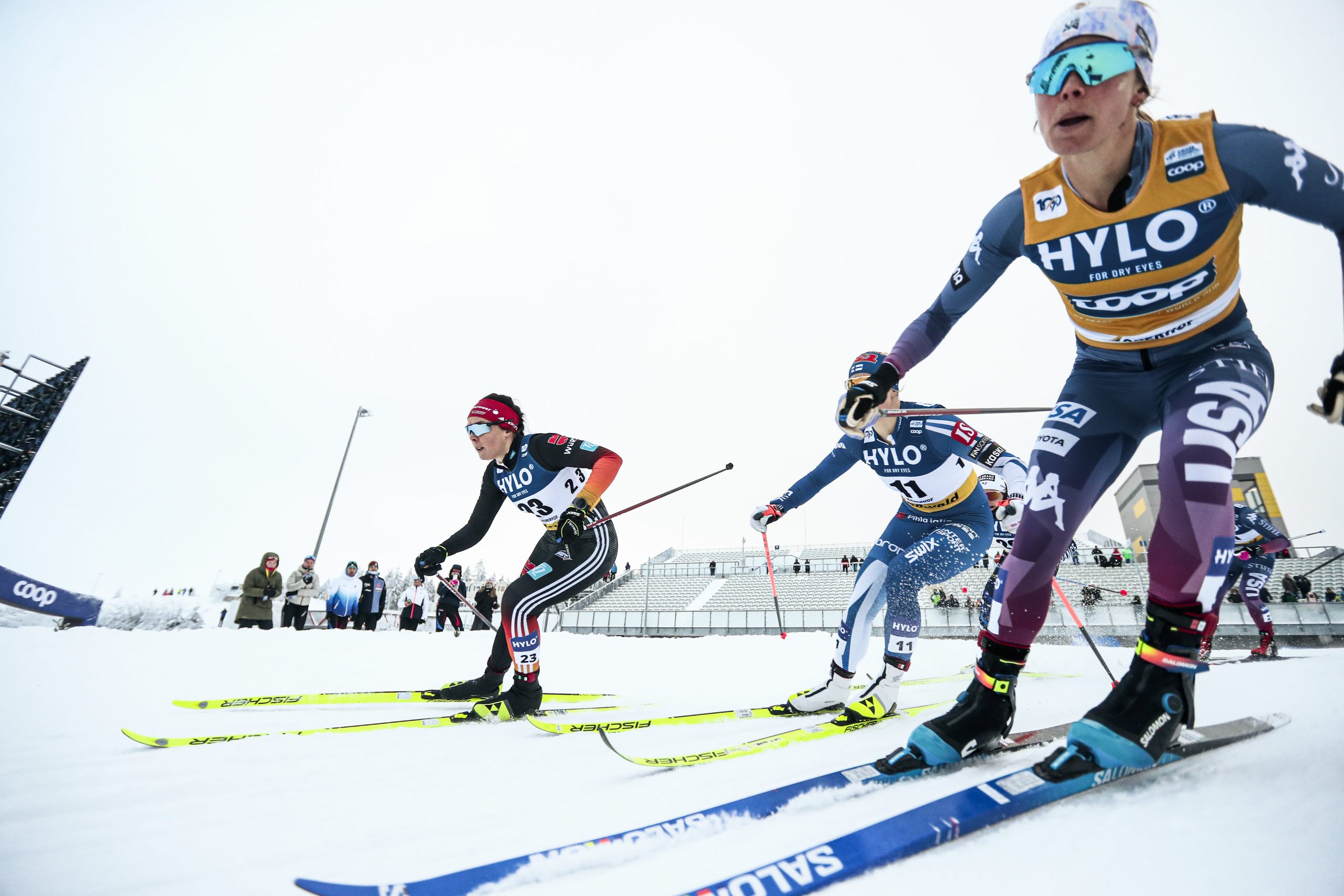 Diggins-Brennan Top Ten in Oberhof Classic