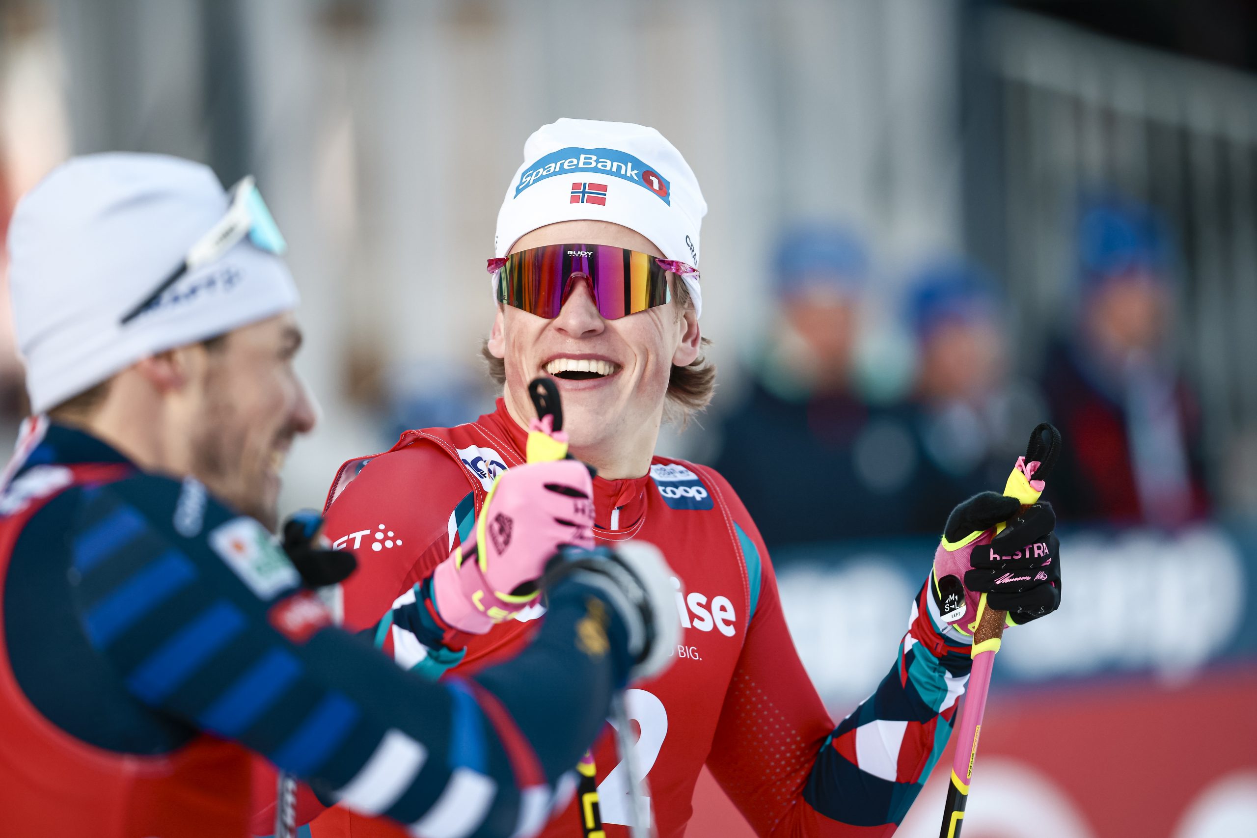 Svahn leads Sweden in Goms Sprints, Klaebo Lunges Past Chanavat