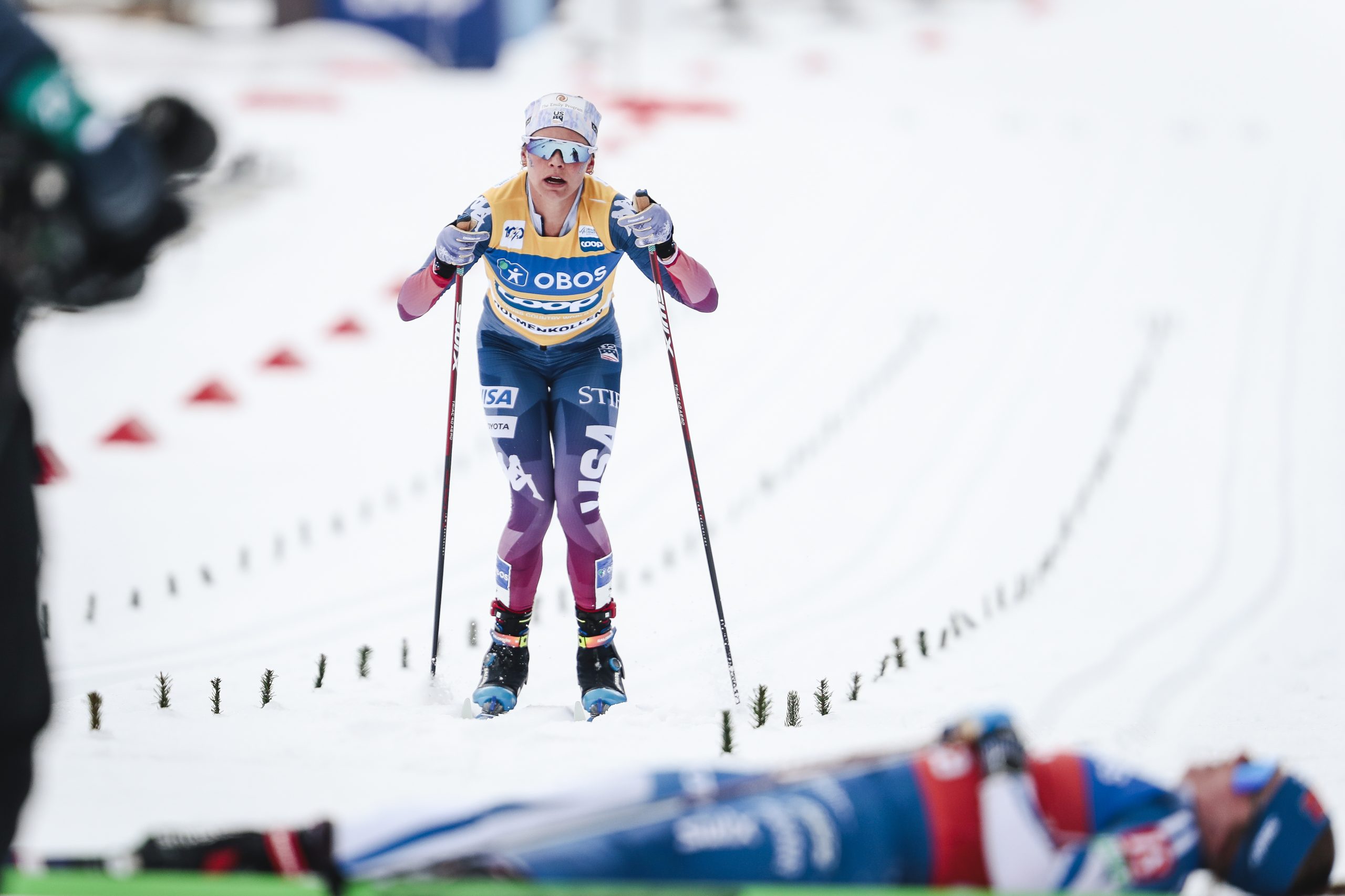 Karlsson Dominates Holmenkollen, Diggins Defends Overall Lead