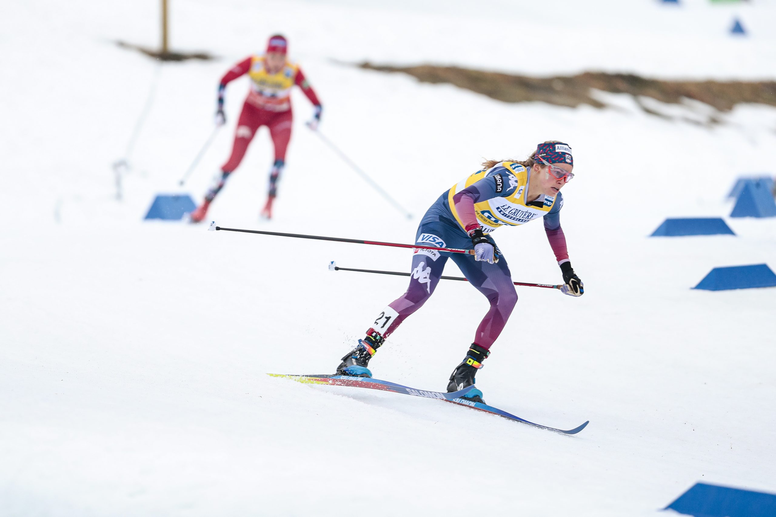 Klaebo-Skistad Win Falun Sprints. Svahn Closes in on Diggins