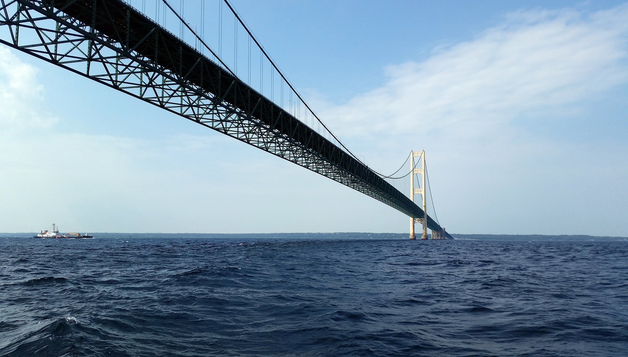 The Old Man and the Lake: A Skier’s Swim Across the Mackinac Straits. Part I