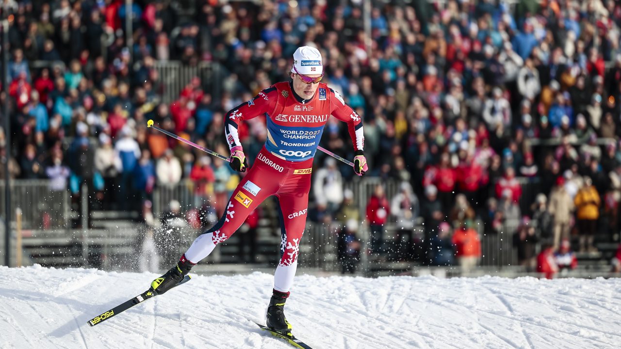 Old skis? No problem for Johannes Høsflot Klæbo at World Championship sprint