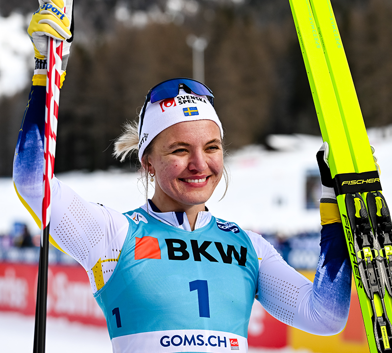 Svahn Returns to the Top as Olympic Stakes Sharpen in Goms Women’s Classic Sprint