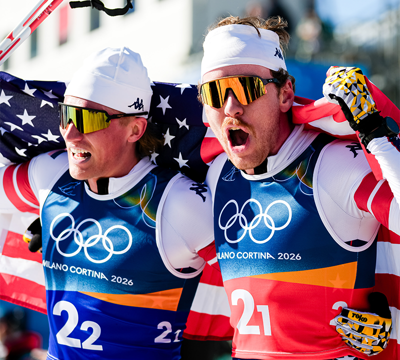 Klaebo’s History, USA’s Glory—Olympic Team Sprint