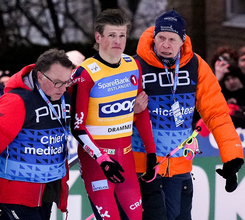 Evensen Stuns Drammen as Klaebo and Ogden Crash Out of Semifinals