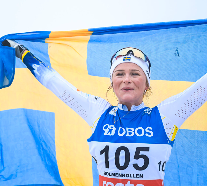 Karlsson Leads Swedish Sweep Through Holmenkollen Fog
