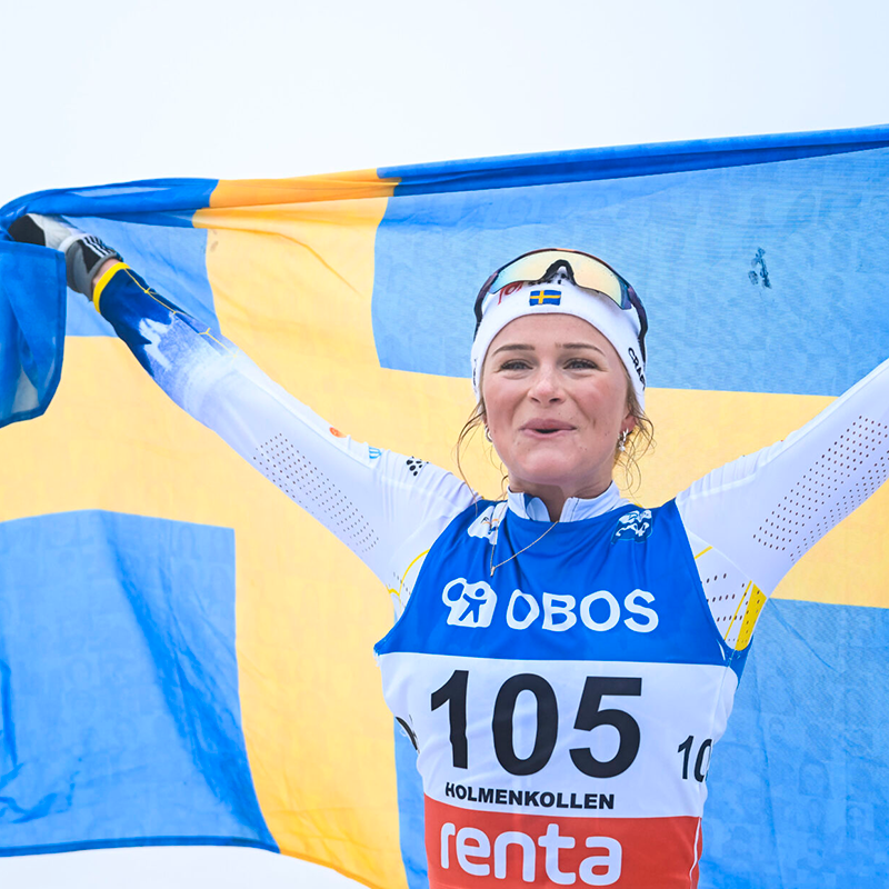 Karlsson Leads Swedish Sweep Through Holmenkollen Fog
